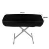 61-key Piano Keyboard Dust Cover Water-resistant Canvas Material Foldable Black Electronic Piano