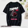 2026 Новая футболка с принтом Turbo Spins для унисекс, летние хлопковые топы с круглым вырезом, модные футболки с принтом, унисекс свитшот