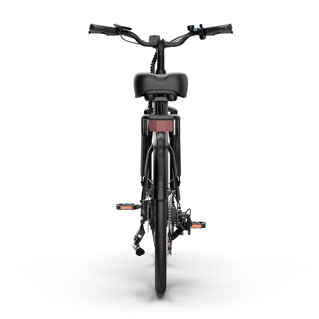 URLIFE E26 Urban Commuting E-Bike With TowSeat 36V13Ah Battery 350W Motor Eiectric Bike 26 Inch City Fat Tire Electric Bicycle