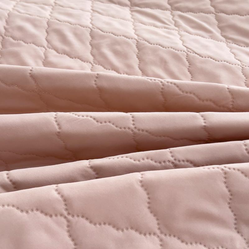 Простыня ромбовидной сетки разных размеров, приятная к коже, из матового хлопка с клипсами, водонепроницаемая простыня, впитывающая пот и дышащий наматрасник