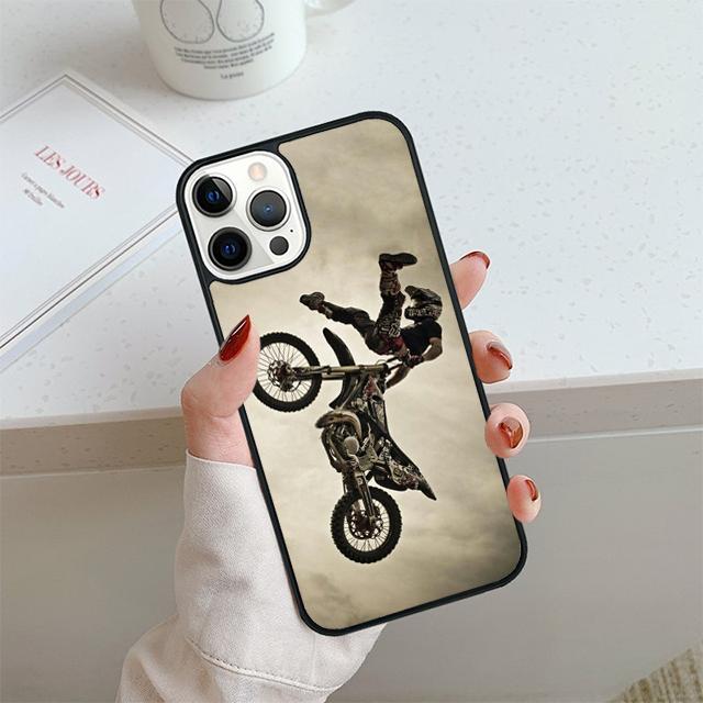 Чехол для телефона 'Спорт Фристайл Мотокросс' Для iPhone 17 Air 14 15 16 13 12 Чехол Для Apple Pro Max 6S Plus Coque