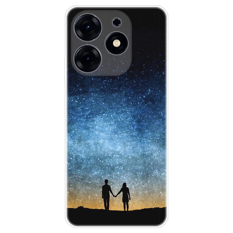 Для Tecno Spark 10 Pro Spark10 чехол Мягкая силиконовая задняя крышка модный чехол для телефона с мультяшным рисунком