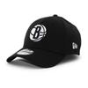 [New Era] Cap 39THIRTY Brooklyn Nets NBA TEAM CLASSIC FLEX FIT CAP BROOKLYN NETS Stretch Fit STRETCH FIT Hat 3930 Black Size ML [Used]