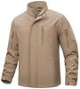 Windproof Military Climbing XL [TACVASEN] Men's Coat, Wear, Ventilation, Jacket, Warm, Wear, Military, Stylish, Outdoor, Khaki,