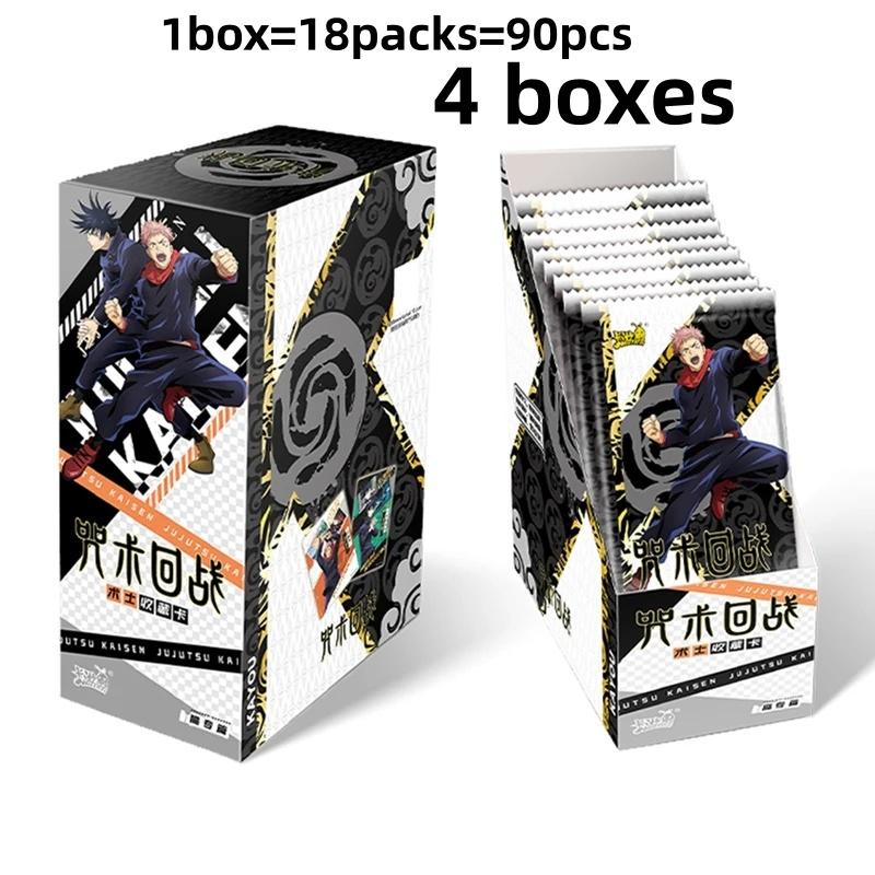 Jujutsu Kaisen Официальная лицензированная коллекция Коллекционные карточки Усовершенствованная глава Бустерная коробка Годжо Сатору Редкие Аниме Игрушки Подарки