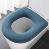 Bathroom Accessories Warmer with Handle Toilet Seat Cover Cushion Closestool Mat Pad