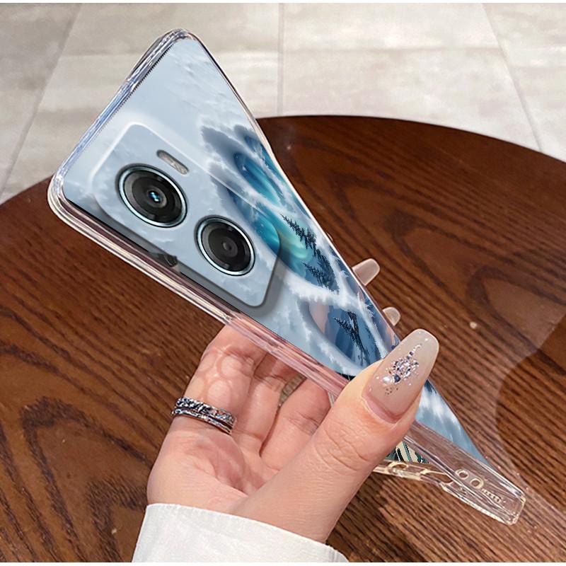 For Motorola Moto G06 4G/G06 Power Soft Silicone TPU Clear Shell Popular Painted Casing Fluffy Kitten Shockproof Cover