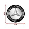 Наклейка на автомобиль Для Mercedes Benz 4 шт. Наклейка на центральный колпачок колеса автомобиля Металлическая эмблема Наклейка Для Mercedes-Benz AMG C450 C200 C220 C25