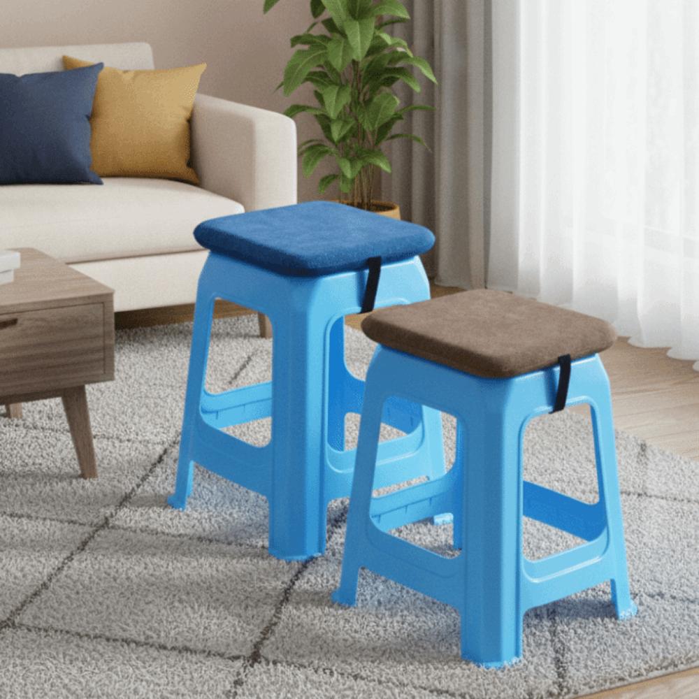with Strap Student Chair Cushion Square Butt Pad Washable Seat Cushion Classroom