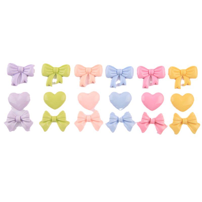 Ручная работа Мультяшный бант Смола Заколка для волос Ювелирные аксессуары