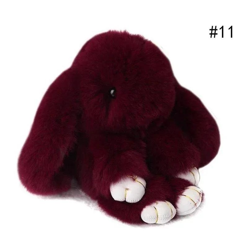 Брелок в виде кролика, меховой милый кролик, помпон, кукла, игрушка, брелок, милая сумочка, подвеска, декор, ключи от машины, подвеска в виде кролика, кролик, подарки