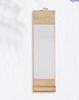 Blank Hanging Scroll for Chinese Calligraphy and Brush Painting, Half- with Gold Flecks, Gray Handwriting Scroll