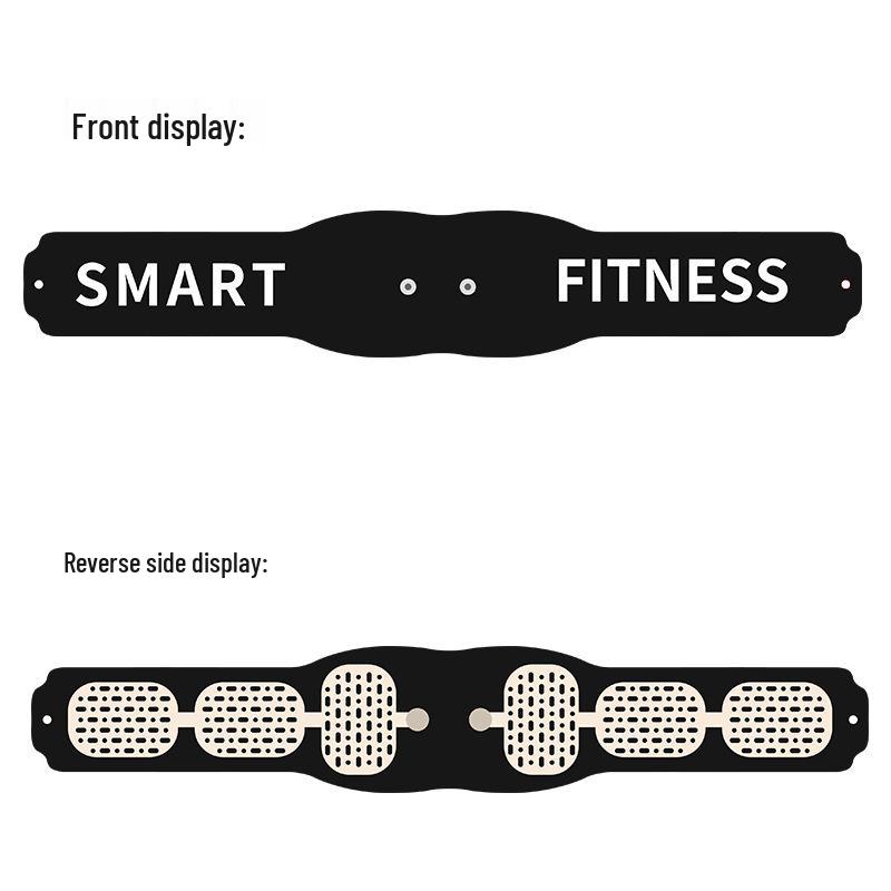EMS Fitness Waist Belt: Smart Abdominal Sticker & Tummy Tuck Exerciser for Home Use