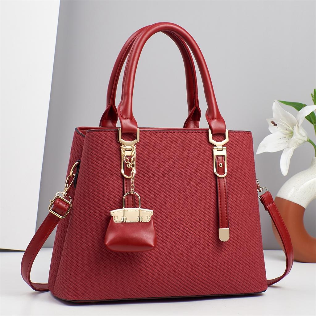 Новая высококачественная модная сумка, универсальная, большая вместительная сумка через плечо, простая и атмосферная сумка-тоут Macaron