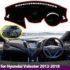 Для Hyundai Veloster 2012 2013 2014 2015 2016 2017 2018 Накладка на панель приборов Доска Противоскользящий коврик Защитная подкладка Коврик-солнцезащита для автомобиля Ковер