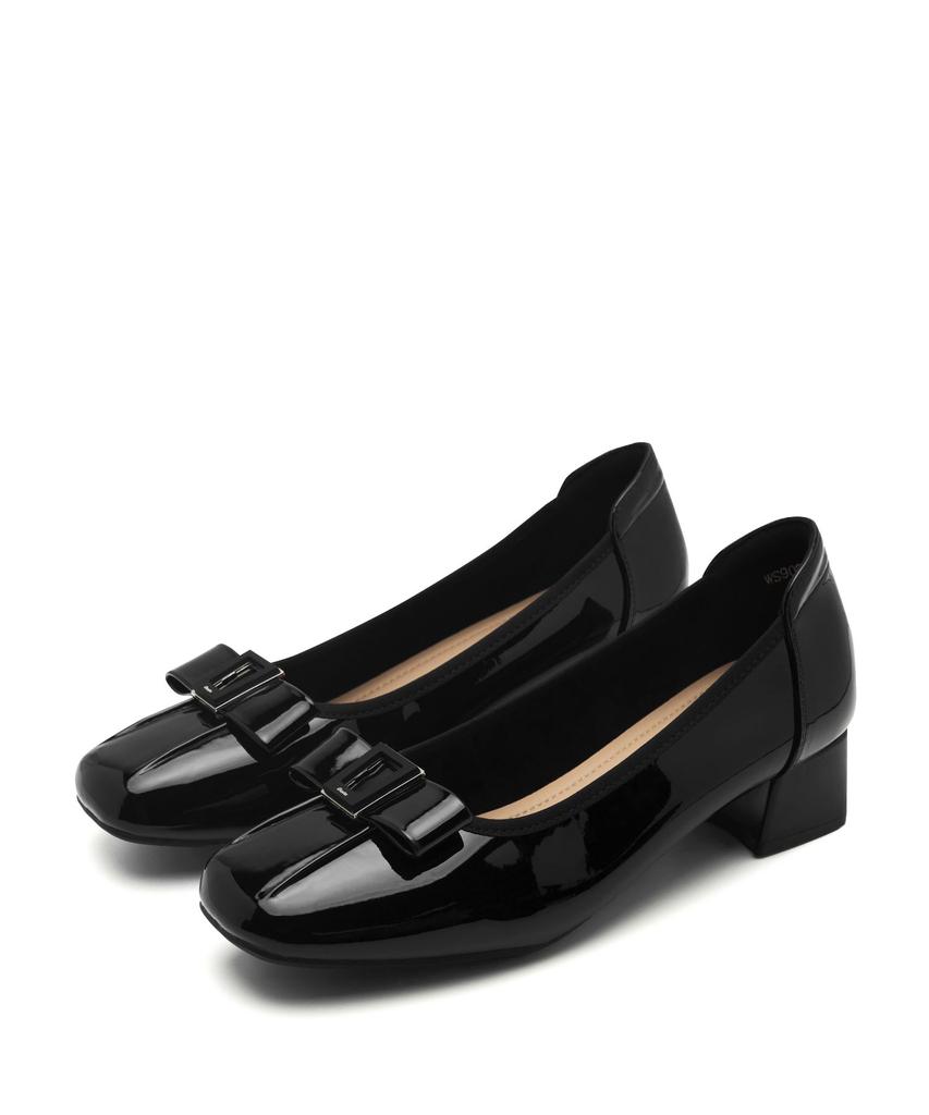 Туфли-лодочки Spur Claud с бантом, каблук 4,5 см - Ws9022 (2Цвет)