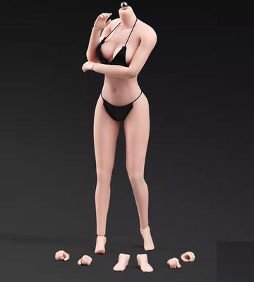 Игрушки и хобби [TOYBARJAPAN] Масштаб 1/6 Экшн-фигурка ANT AB003S, Нормальная кожа, Сверхгибкое бесшовное тело, Большая грудь, Без одежды, Женское тело