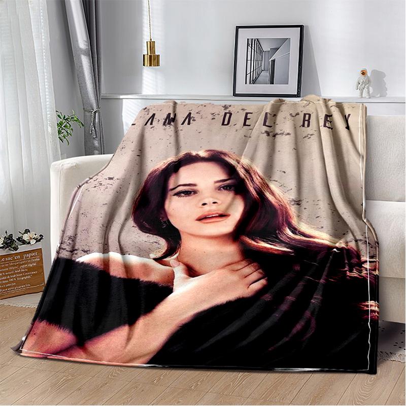 Одеяло Лана Дель Рей, певица Лиззи Грант HD, мягкое одеяло для дома, спальни, кровати, дивана, пикника, путешествия, офиса, одеяло, детское одеяло