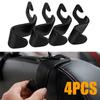 4/2/1pcs Car Seat Back Headrest Hook Holder Plastic Hanger for Bag Purse Cloth