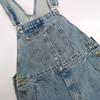 Men's Large-Size Denim Overalls Loose Straight-Leg Jumpsuit Versatile Wide-Leg Casual Suspender Jumpsuit