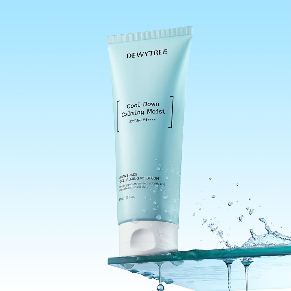 DEWTREE Urban Shade Cool Calming Water Sun SPF50+ PA++++ Успокаивающий увлажняющий солнцезащитный крем 150 мл