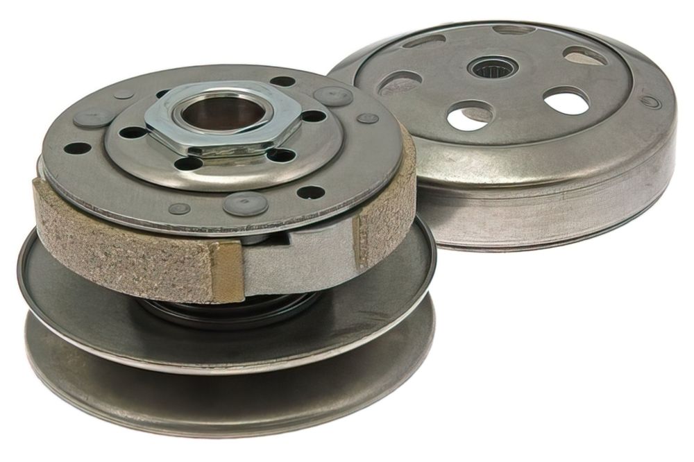 Torque converter with clutch and clutch bell Motoforce, 107 mm, Minarelli