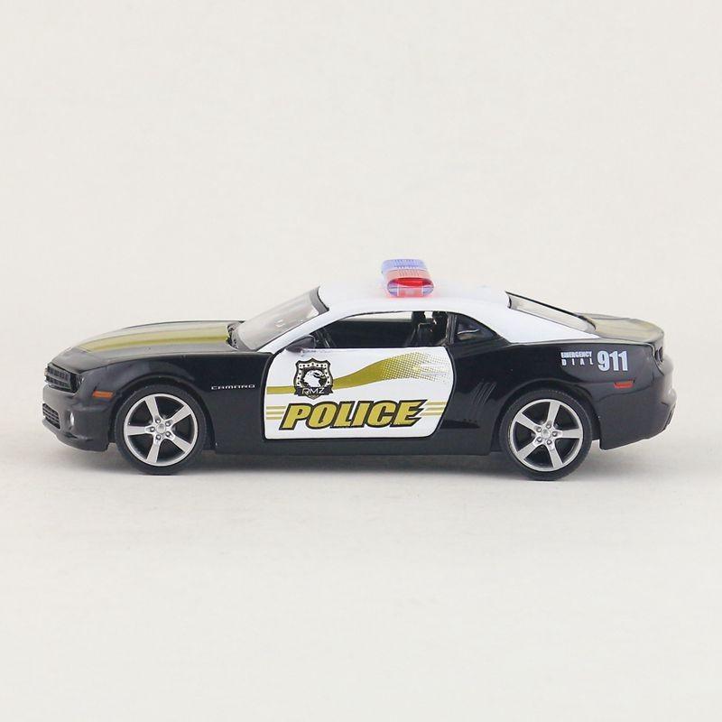 Car Alloy Model Camaro Bumblebee Police Car Toy For Kids Collectors