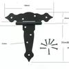 Heavy Duty Decorative Barn Door T-Hinges