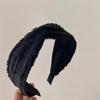 Twill Fabric Women's Knotted Headband Knotted Design Hair Accessories  Travel Accessory