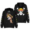 Худи Аниме ONE PIECE Уличная одежда Манки Д. Толстовка с капюшоном Луффи для мужчин и женщин, спорт для косплея
