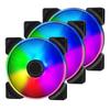 Fractal Design Prisma PWM 3P PC Case Fan 14cm FN1237 AL-14 FD-FAN-PRI-AL14-PWM-3P