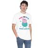 Peppa Pig Unisex Adult Pink Or Blue Daddy Pig Loves You T-Shirt