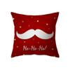 Украшение рождественской елки Санта-Клаус с принтом наволочка для дома, гостиной, украшения дивана, подушка, наволочка