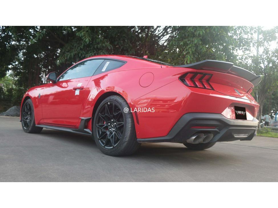 Задний спойлер из углеродного волокна для Ford Mustang Dark Horse S650 Хвостовое крыло Комплект кузова