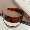 French Retro Hairband Acetic Acid Korean Style Hair Hoop Trendy Leopard Headband  Daily