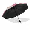1pc Floral Bow Design Umbrella with Plastic Handle,Suitable for All Seasons Home Travel Outdoor Umbrellaptys31010