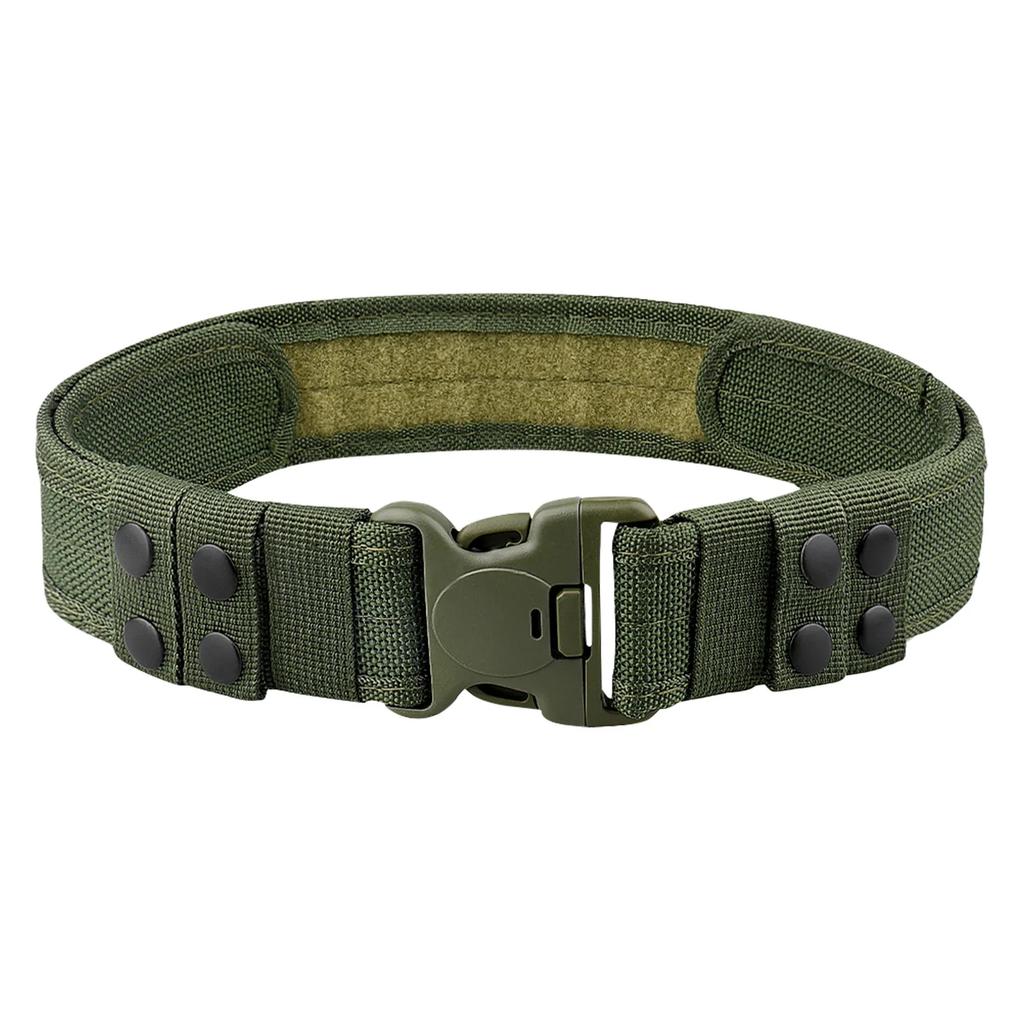 1pc Quick Release Tactical Belt for Men Fashion Style Combat Belt for Outdoor Activities and Fishing
