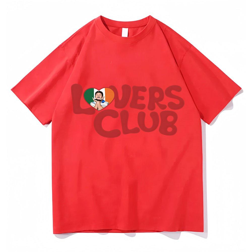 Oversized T Shirt Niall Horan Hello Lovers Club Summer Short Sleeve Tshirts Streetwear Hip Hop Graphic Tops Printing Teeshirt