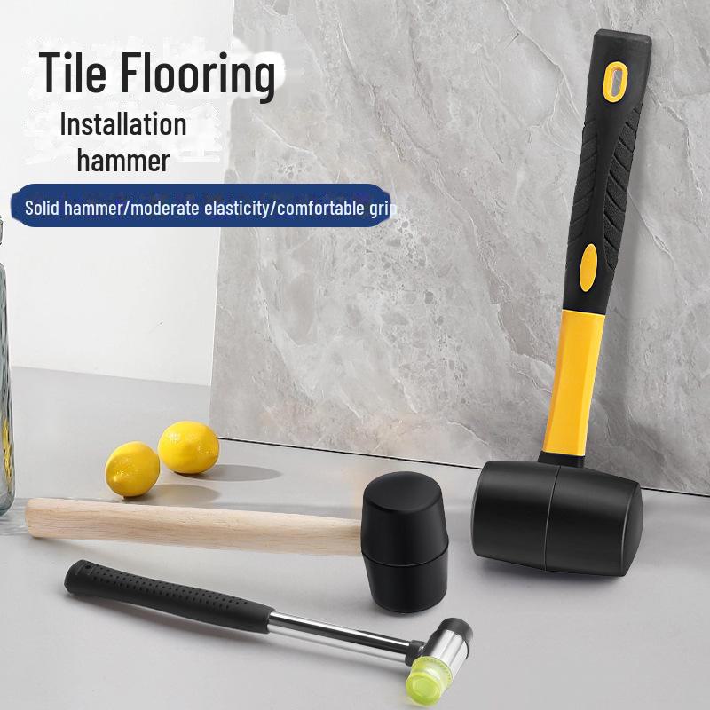 Многофункциональный резиновый молоток для укладки плитки и напольных покрытий