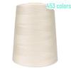 402 High-Speed Polyester Sewing Thread, 8000 Yards, Black & White for Industrial Sewing Machines