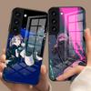 Чехол для телефона C-Call Of The N-Night для Samsung A56 A36 A26 A16 A15 A25 A35 A55 A14 A34 A24 A54 Стеклянный чехол