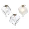 Interform Quadrato Pendant Light LT-2654FR, Incandescent Bulb, Frosted Glass, Multiple Hanging, Antique Style