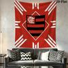 CR Flamengo Wall Tapestry Aesthetic Wall Hanging Printed Fabric Blanket Decorative Tapestries for Bedroom Living Room Home Decor