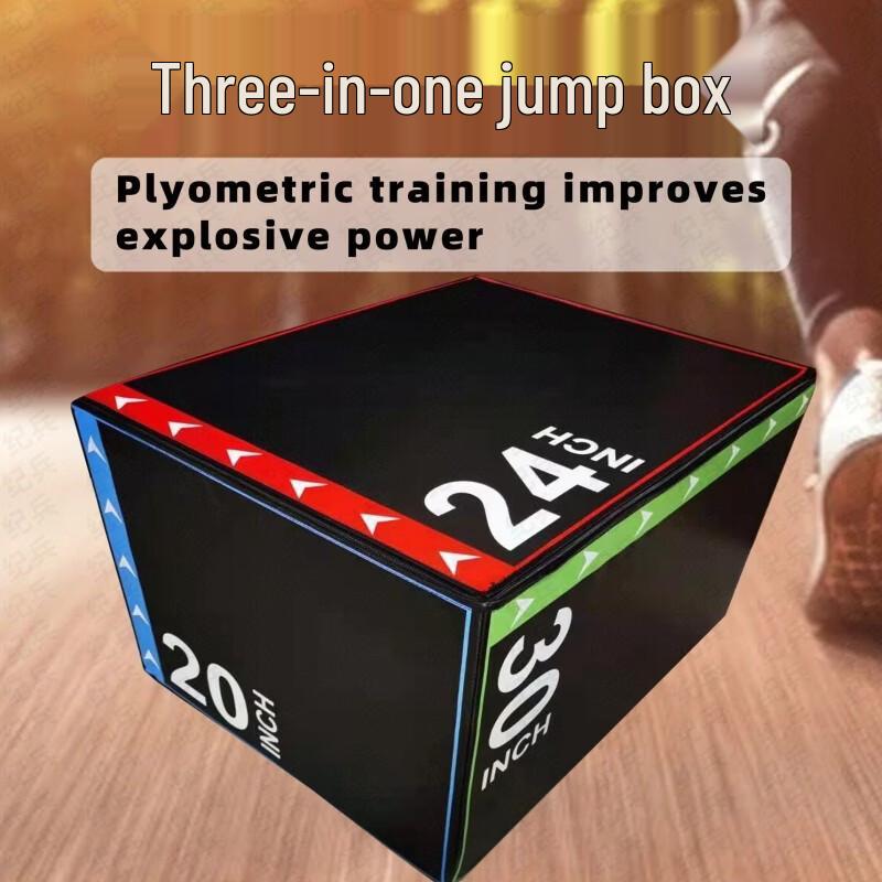 Ji Bing 3-in-1 Soft Plyometric Jump Box