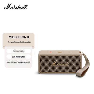 Marshall Портативная Bluetooth-колонка Middleton II, штекер CN (адаптер в комплекте)