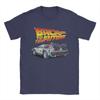 Back to the Future T Shirts  DMC DeLorean Cotton Tops Beach Classic Short Sleeves T Shirt O Neck Harajuku Custom Logo Tshirt