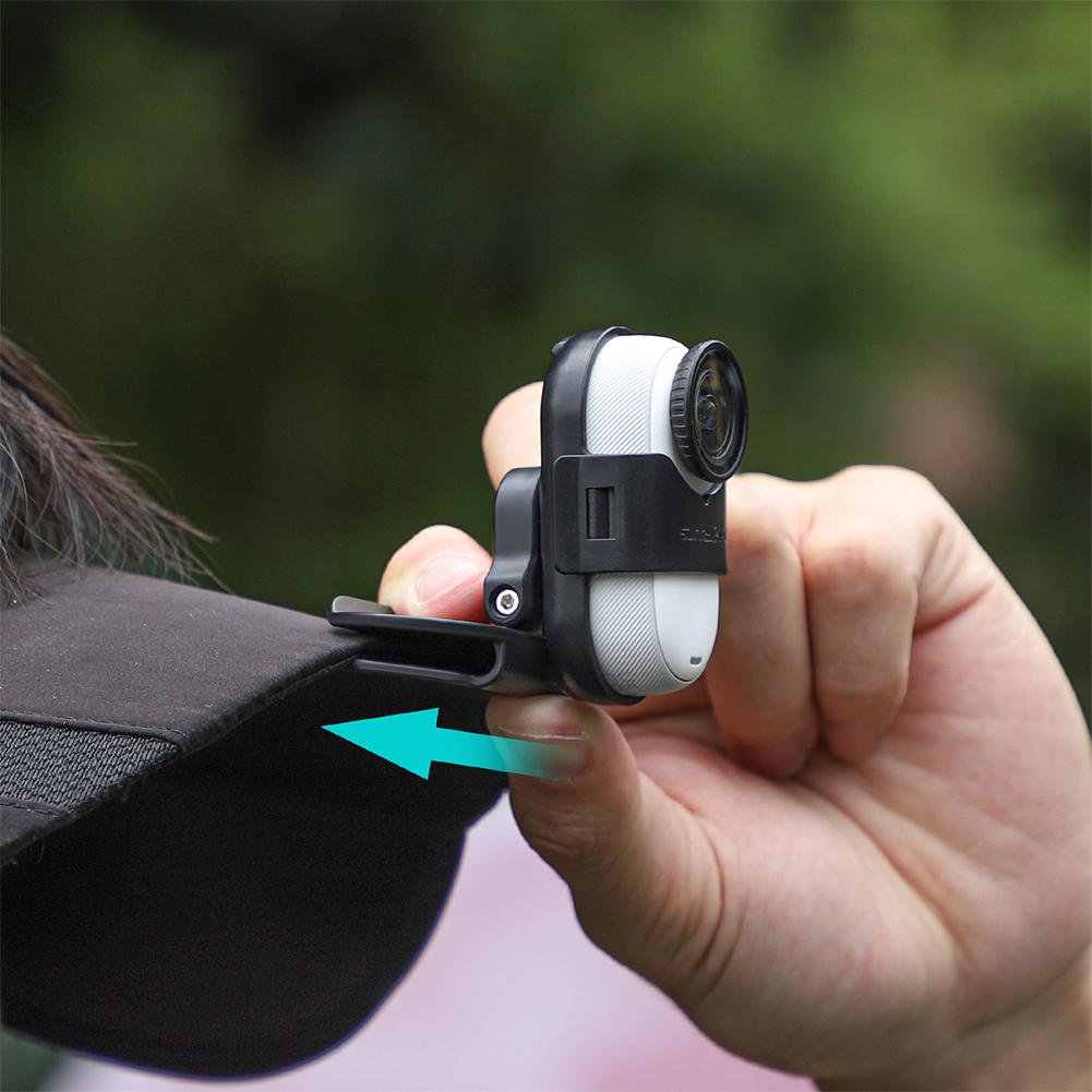 Крепление для спортивной камеры, фиксированное зажимное крепление на 360 градусов, держатель крышки камеры для аксессуаров камеры Insta360 GO 3/GO 3S