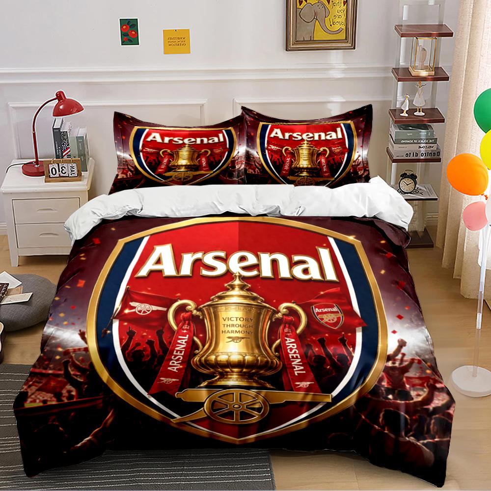 Manchester City Champion Set Bedding Duvet Cover Set Duvet Cover Pillowcases Home Decor (1 * Duvet Cover 2 * Pillowcases, without duvet insert)