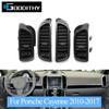 Carbon Front Left Right Central Rear Air Conditioner AC Vent Grille Outlet Complete Assembly For Porsche Cayenne 7P5