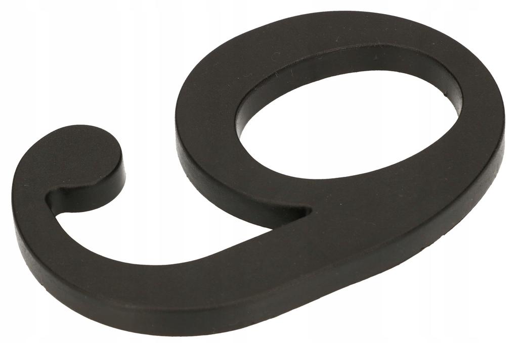 Black Polish numeral 6